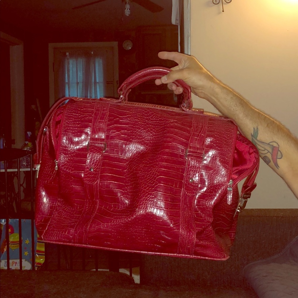 Huge bath and body works purse